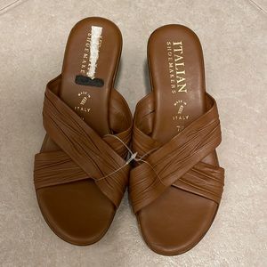 Italian Shoemakers Leather Sandals